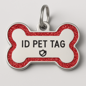 smart pet id tags bone design